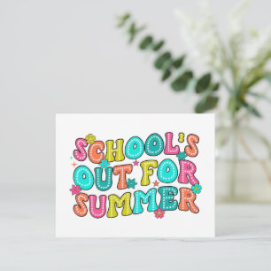 Happy Last Day Of School Summer Student Holiday Card