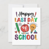 Happy Last Day Of School Summer Student