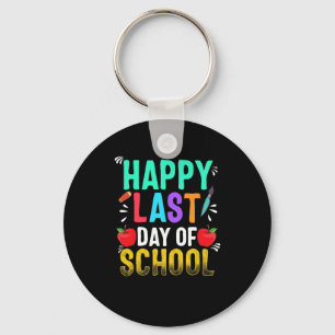 Happy Last Day Of School Teacher Appreciation Stud Keychain
