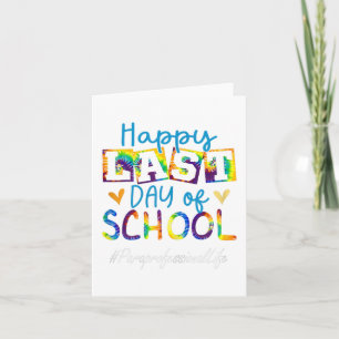 Happy Last Day Of School Women Graduation Card