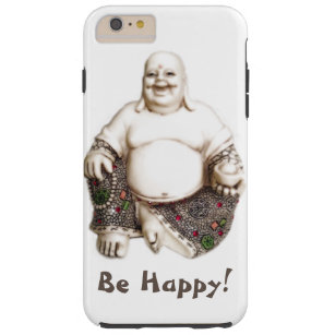 Happy laughing joyful good luck Buddha Tough iPhone 6 Plus Case