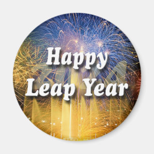 Happy Leap Year 2024 Magnet