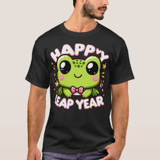 Happy Leap Year Cute Frog T-Shirt