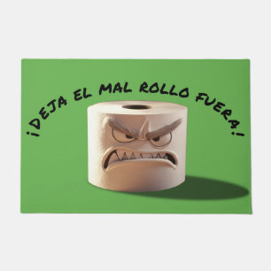 Happy. Leave the bad shit out! Doormat