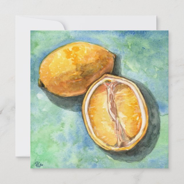 Happy Lemon Card (Front)