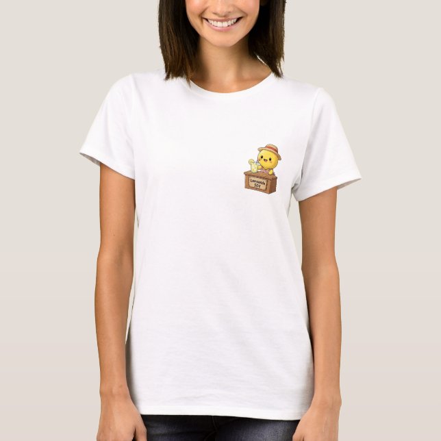 Happy Lemonade Stand Character T-Shirt (Front)