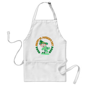 Happy Leprechaun Standard Apron