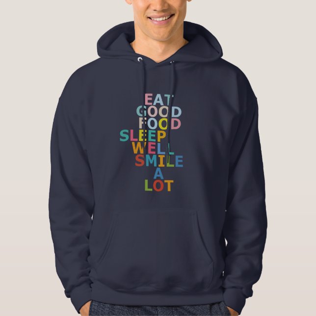 Happy life hoodie (Front)