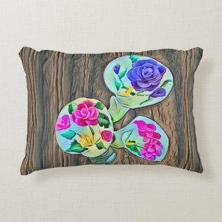 Happy Lilys Accent Pillow