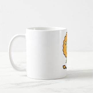 Happy lion coffee mug