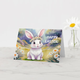 Happy little bunny 2, Easter Card