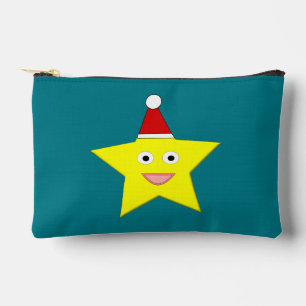 Happy Little Christmas Star Accessory Pouch