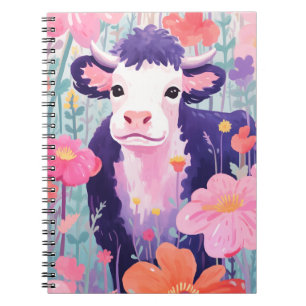 Happy Little Cow Notebook