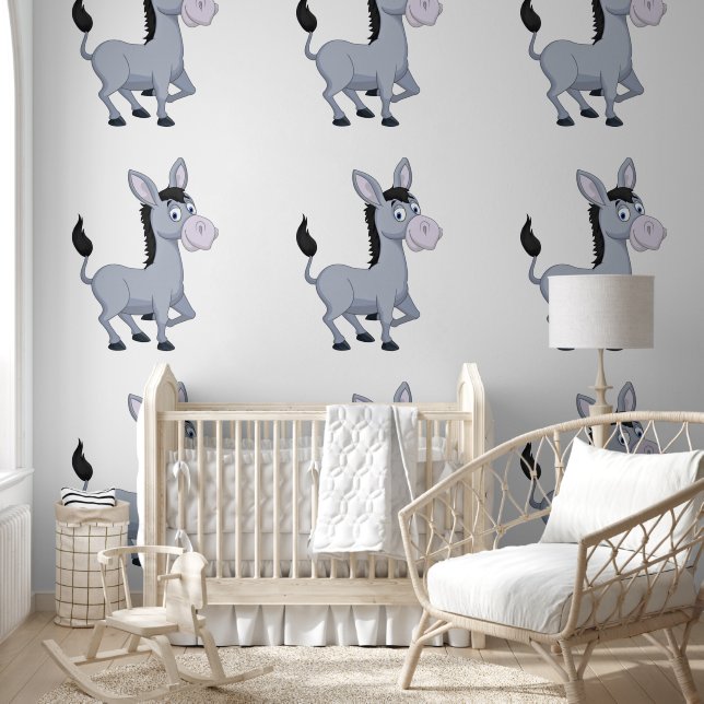 Happy Little Donkey Wallpaper (Kids)