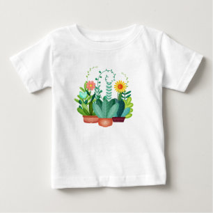 Happy Little Garden Baby T-Shirt