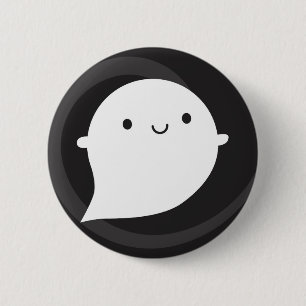 Happy Little Ghost 2 Inch Round Button