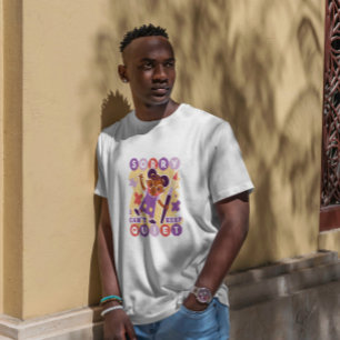 Happy Little Girl Painter   T-Shirt