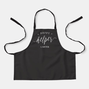 Happy Little Helper Editable Colour Kid Apron