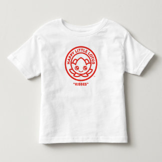 Happy Little Lotus, Kisses, Toddler T-shirt