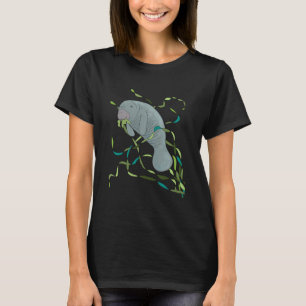Happy Little Manatee Trichechus manatus latirostri T-Shirt