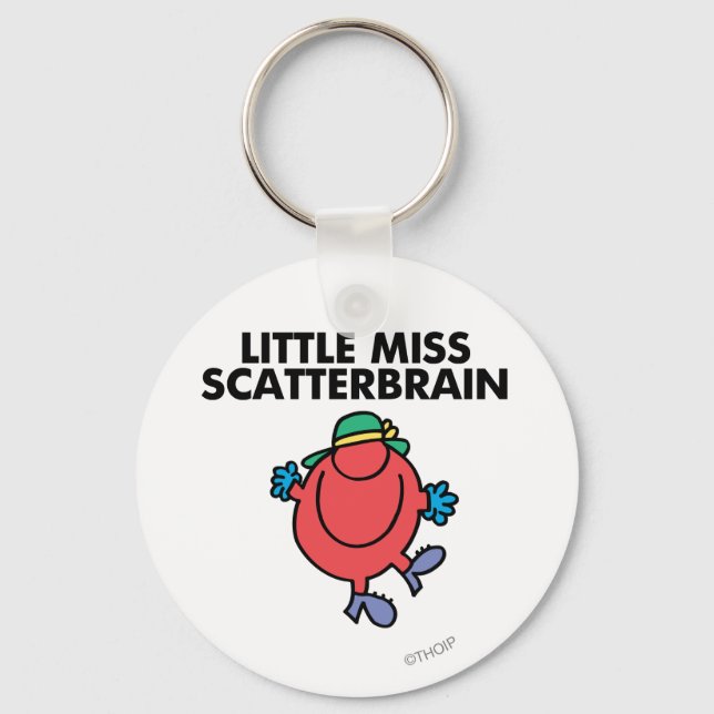 Happy Little Miss Scatterbrain Keychain (Front)