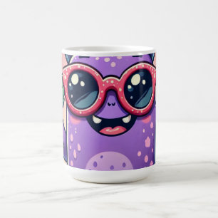Happy little Monster Collection Design Magic Mug