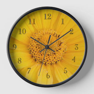 Happy Little Sunflower Clock