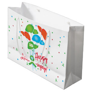 Happy Liver-versary Balloons Transplant Large Gift Bag