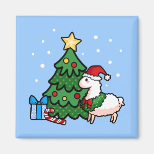 Happy Llamadays Magnet