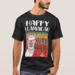 Happy Llamakah Jewish Llama   Hanukkah Pyjamas Cha T-Shirt<br><div class="desc">Happy Llamakah Jewish Llama   Hanukkah Pyjamas Chanukah</div>