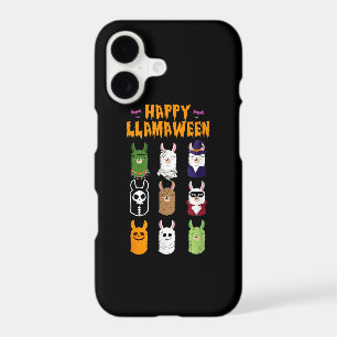 Happy Llamaween Funny Llama Lover Spooky Halloween