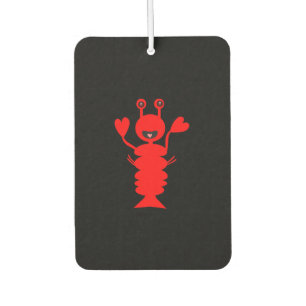 Happy Lobster Car Air Freshener