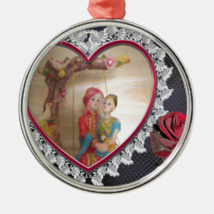 Happy Lovers day Metal Ornament