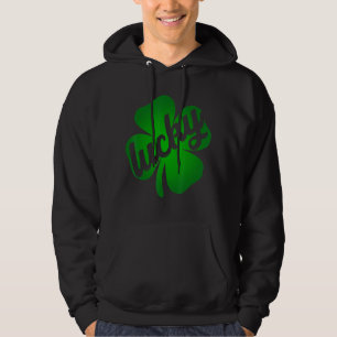 Happy Lucky Day St Patrick Day Green Shamrock Grap Hoodie