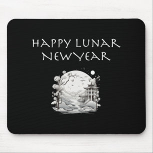 Happy Lunar New Year Charming Design Gift  Mouse Pad