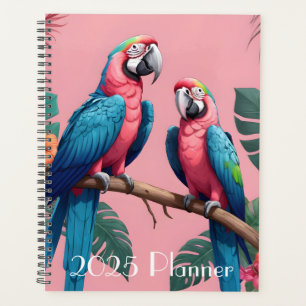 Happy Macaw Parrots Planner