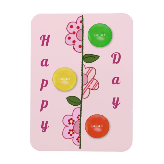 Happy Magnet (Vertical)