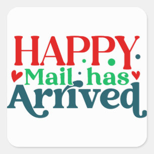 Happy Mail A Arrivé Stickers