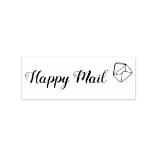 Happy Mail Decorative Stamp