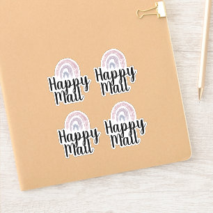 Happy Mail Rainbow Business Packaging Planner