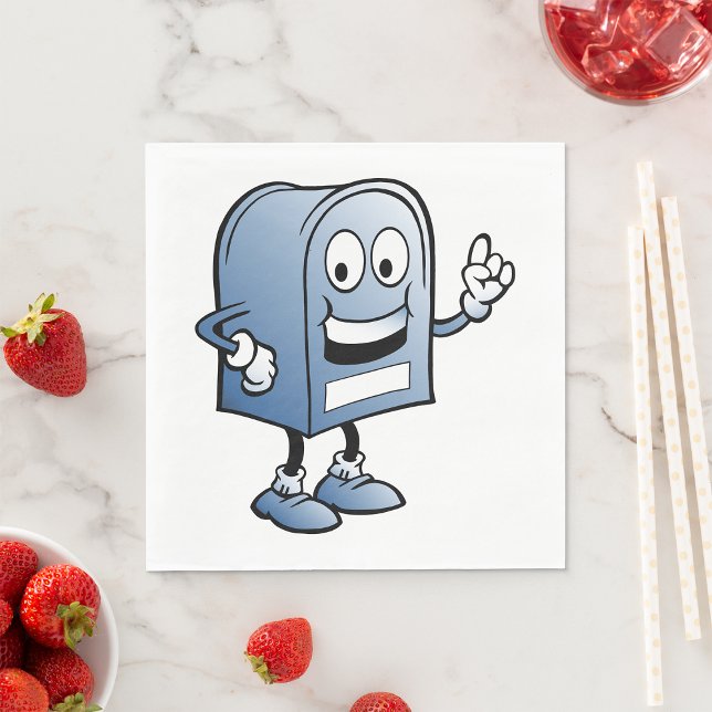 Happy Mailbox Napkins (Creator Uploaded)
