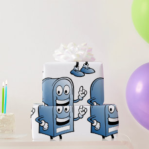 Happy Mailbox Wrapping Paper