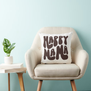 Happy Mama Mother's Day  Throw Pillow