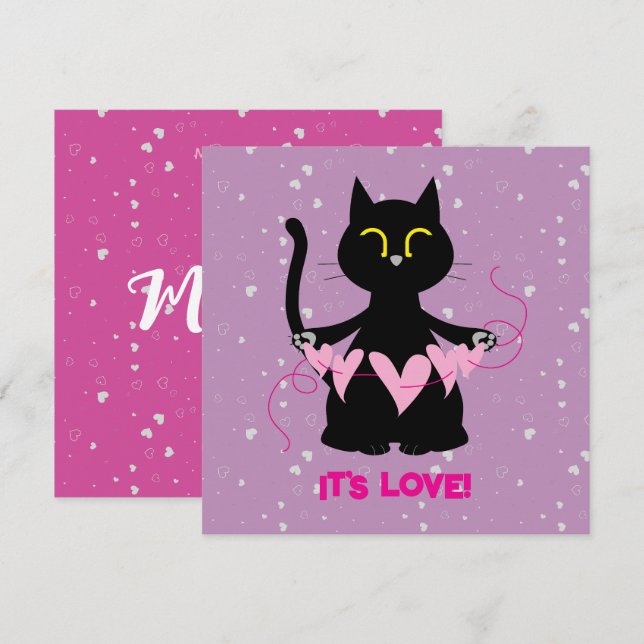Happy Mama's Day - Funny Cat Card (Front/Back)