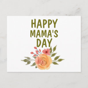 Happy Mama's Day Mother's Day Postcard