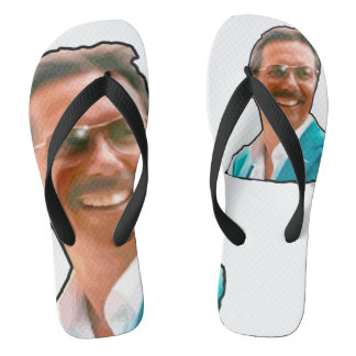 Happy Man Flip Flops