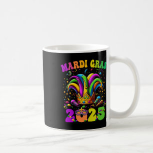 Happy Mardi Gras Carnival Mardi Gras 2025 Jester O Coffee Mug