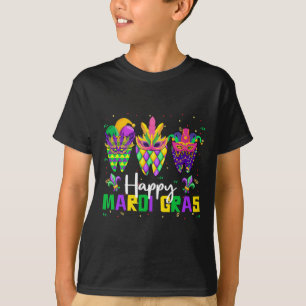 Happy Mardi Gras Dental Squad Dentist Teeth Carniv T-Shirt