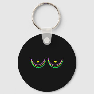 Happy Mardi Gras Funny Mardi  Keychain