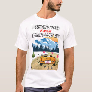 Happy Married Life Men White T-Shirt